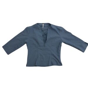 Free People Blue Long Sleeve Top 🩵